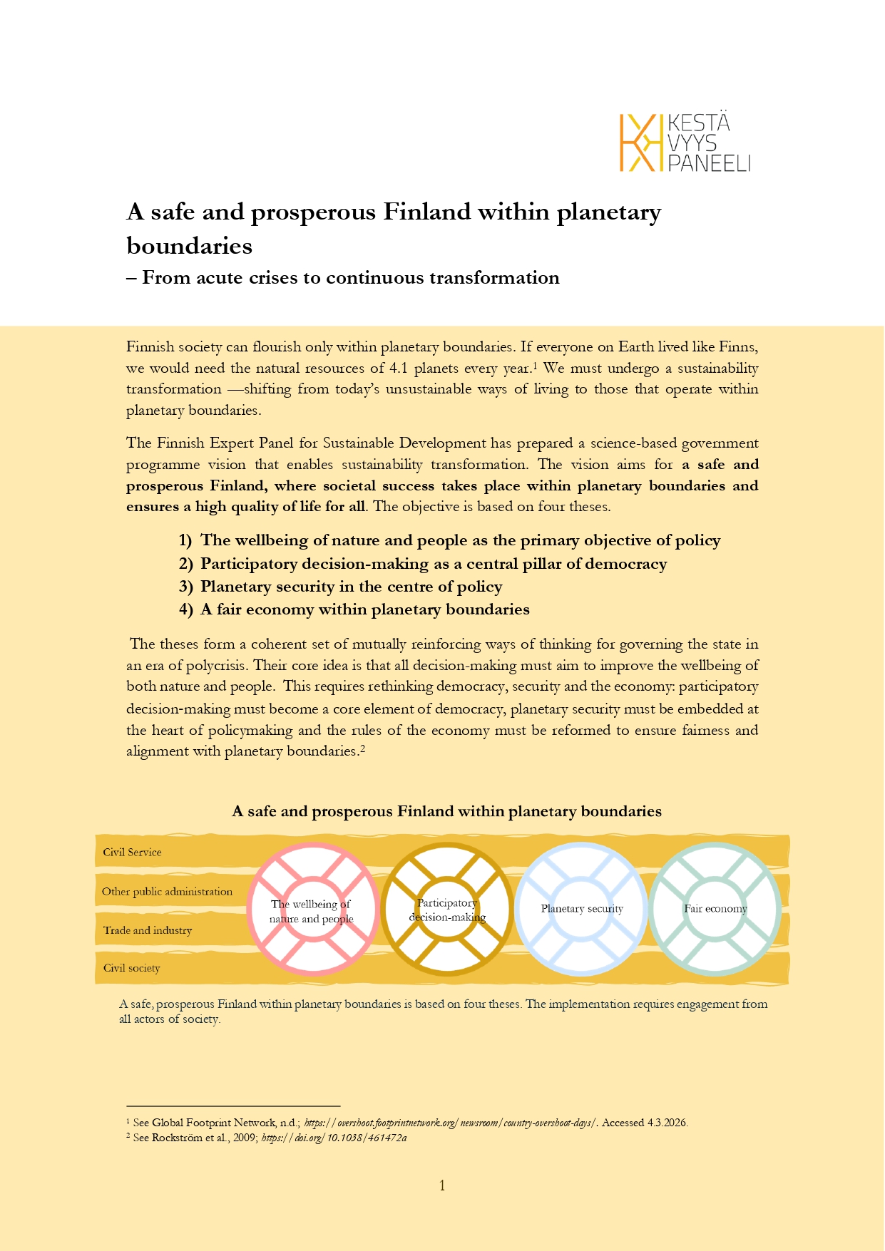 vision for Finland